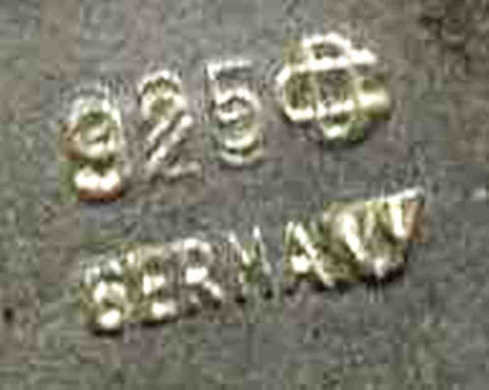 German Necklace Charm (2)