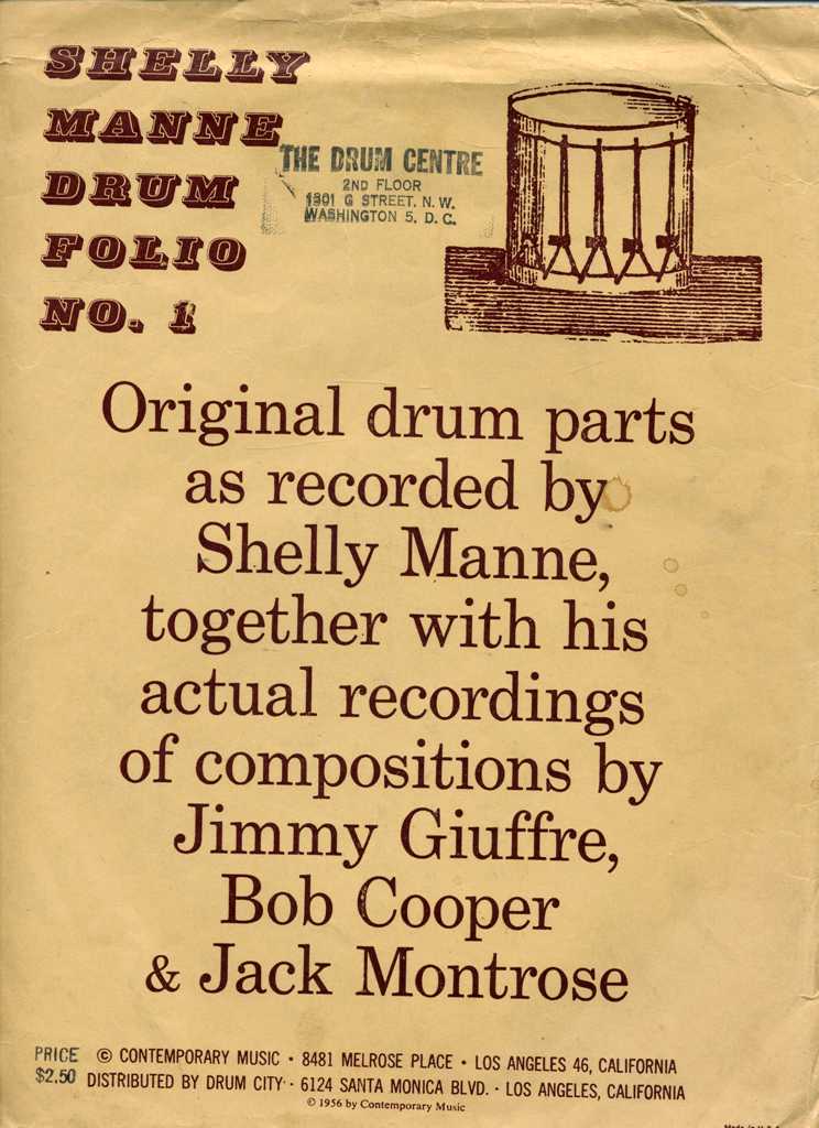 shelly Manne Drum Folio #1 (5)
